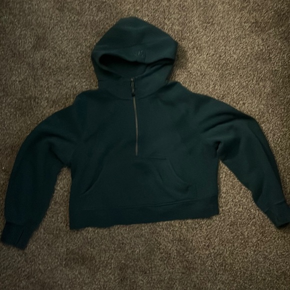 lululemon athletica Tops - scuba oversized half zip hoodie